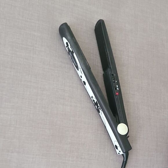 Revlon Perfect Heat Tourmaline Ceramic 1" Inch Hair Straightener Floral Print - Picture 2 of 4